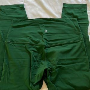 Lululemon Align 23” Leggings Everglades Green Size 8
